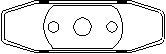 R2c1 Base With Screws (boat Reels) [pn:r2c1]