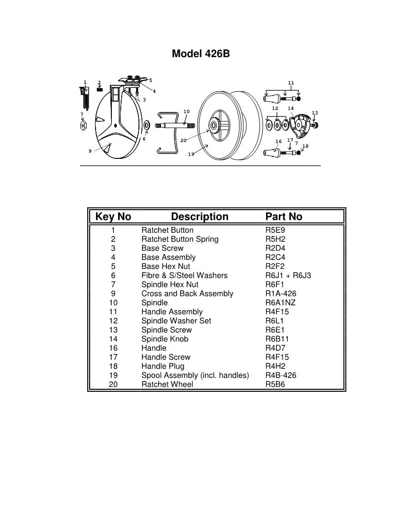 426b Schematic – Alvey Parts