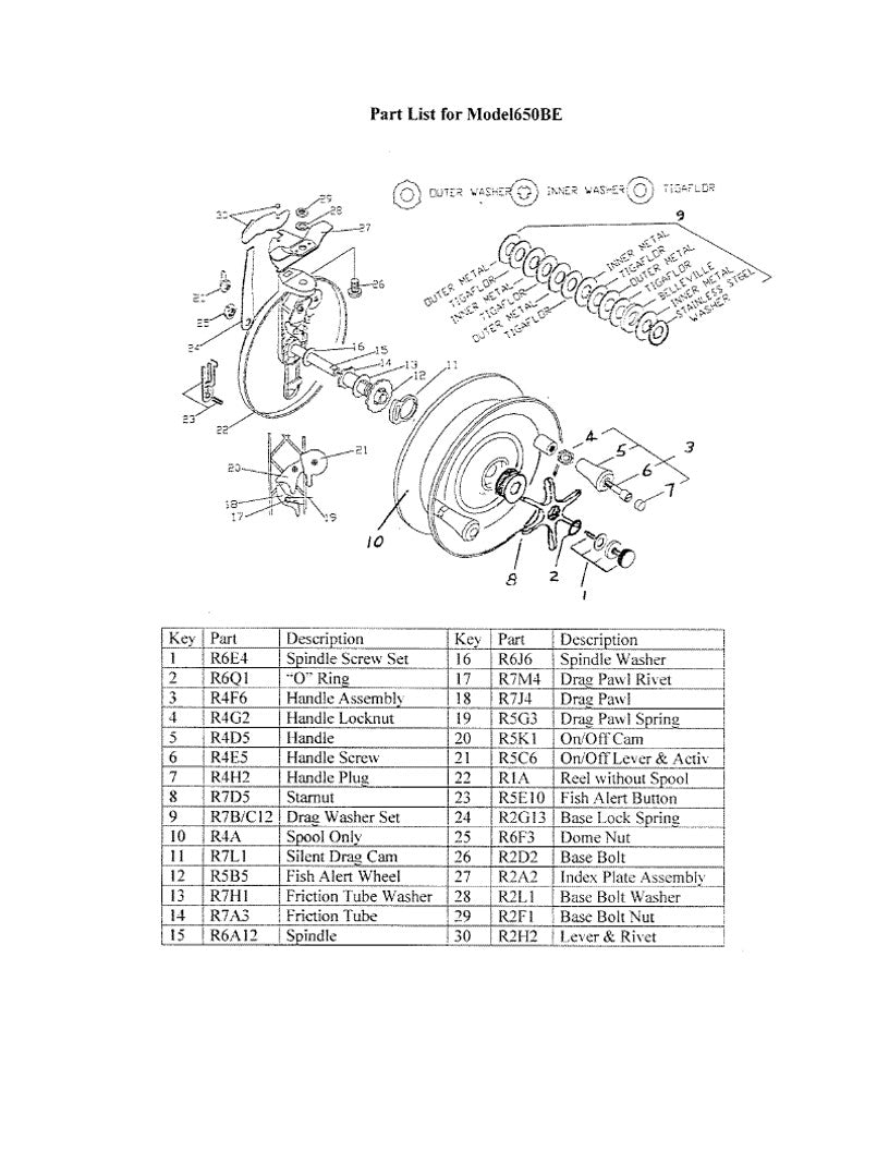 650be Schematic – Alvey Parts