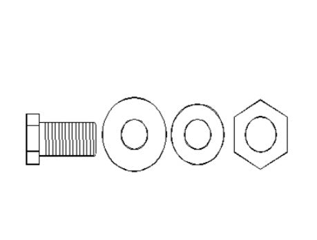 R2def1 Bolt, Nut And Washer Set