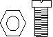 R2m1 Lock Spring Screw & Nut 70