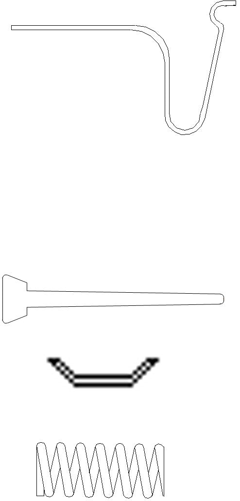 R5f4 Ratchet Spring (brass) [pn:r5f4]
